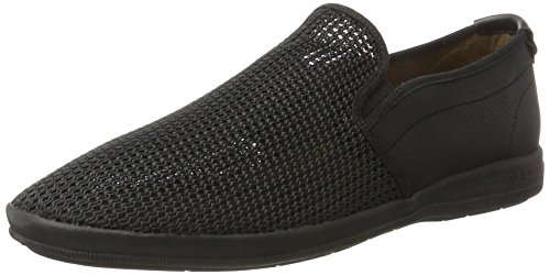 ALDO Męskie klapki Alberic, czarny - czarny Black - 46 EU