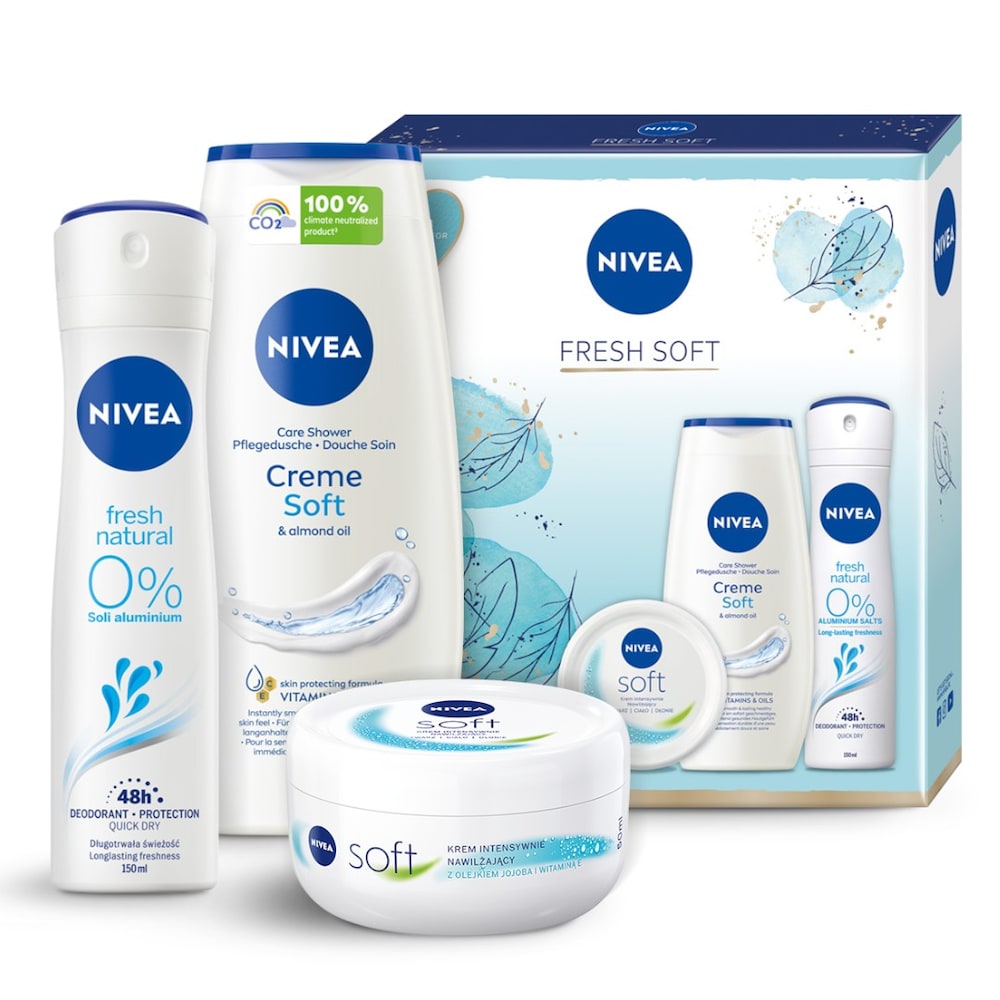 Nivea Zestaw kosmetyków dla kobiet NIVEA Fresh Soft