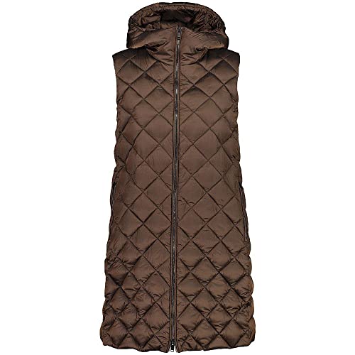CMP Nylon Kamizelka z długim kapturem Pełny zamek nylonowy kamizelka damska
