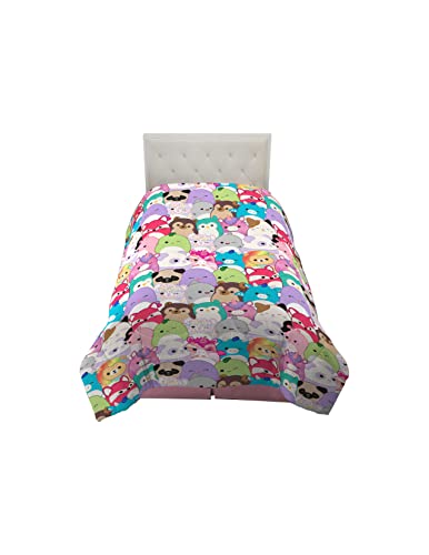 Squishmallows pościel miękka kołdra z mikrofibry, podwójna, od Franco