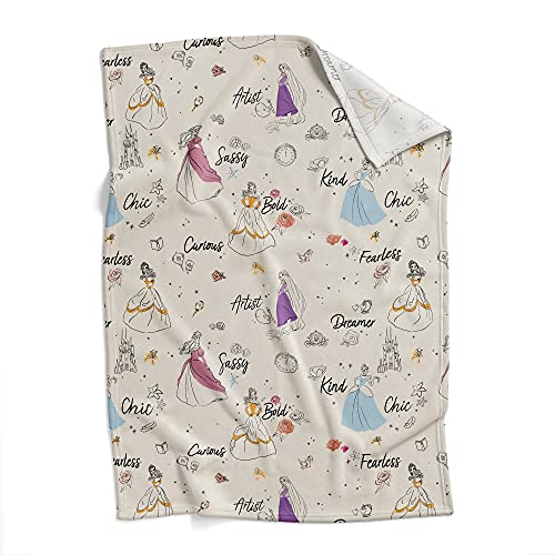 Disney Princess Tales polar narzuta, jeden rozmiar, 100% poliester