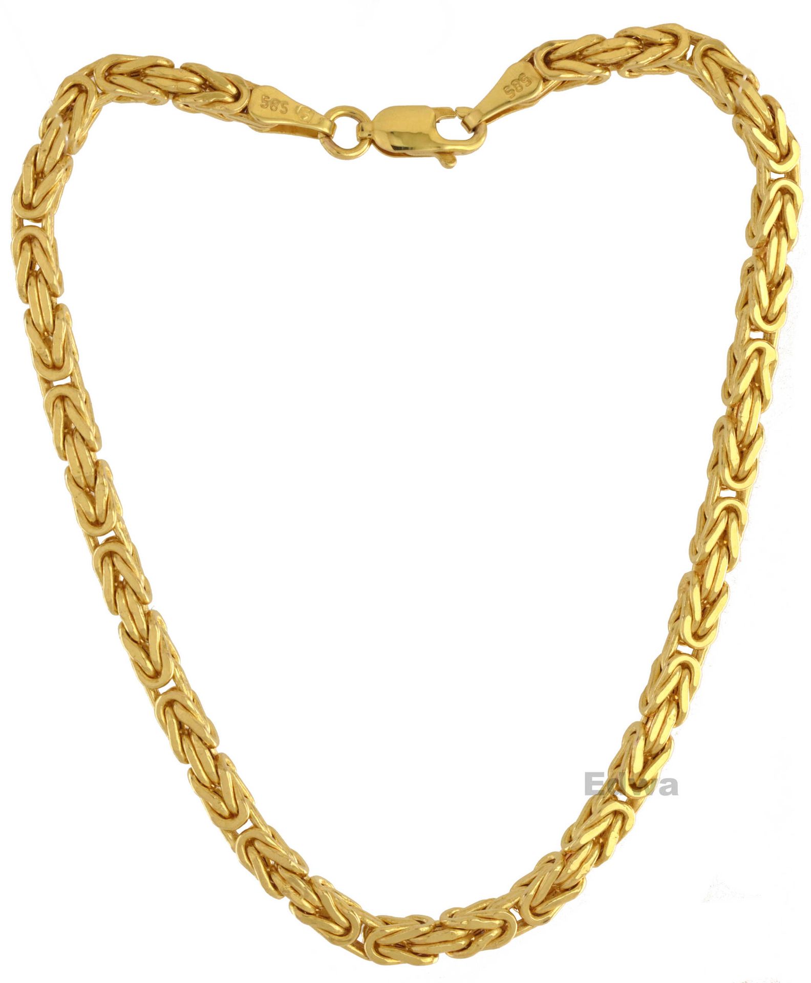 Bransoletka złota, wzór Królewski pr. 585 19 cm