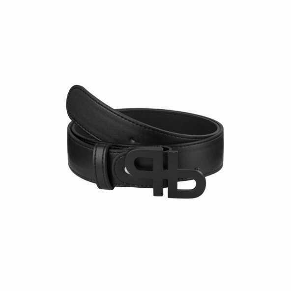 Pikeur Pasek do spodni z syntetycznej skóry SELECTION AW 22/23 - black