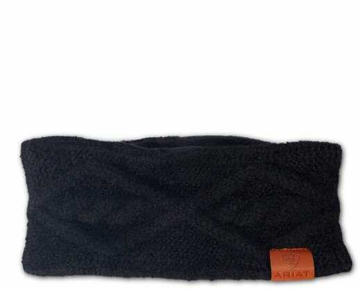 Ariat Opaska na głowę ENTWINE - black heather