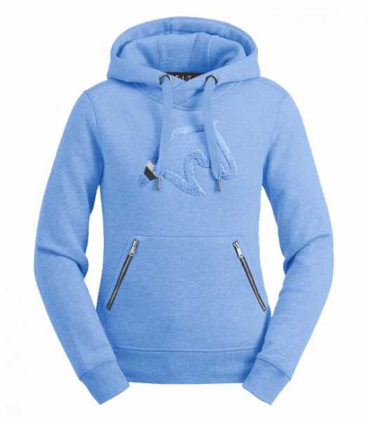 Waldhausen Bluza damska z kapturem Kent ELT - skyblue