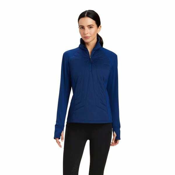Ariat Bluza VENTURE 1/2 ZIP damska - estate blue