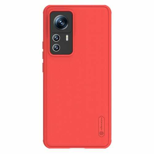 Nillkin Etui Super Frosted Shield Pro do Xiaomi 12T Pro czerwone