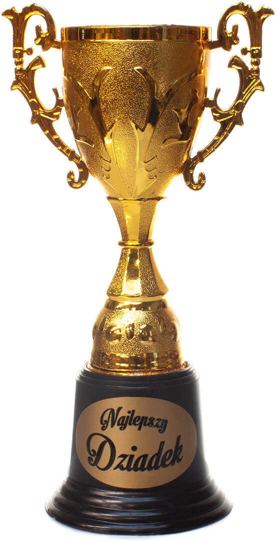 Puchar plastikowy Najlepszy Dziadek - 18,5 cm