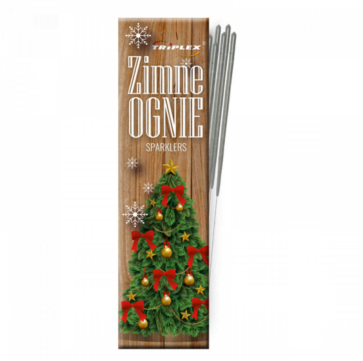 Zimne ognie Choinka - 17 cm - 10 szt.