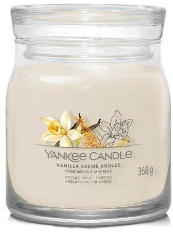 Yankee Candle Świeca zapachowa Vanilla Creme Brulee średnia
