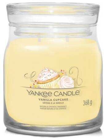 Yankee Candle Świeca zapachowa Vanilla Cupcake średnia