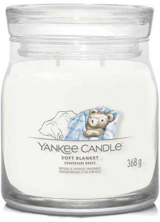 Yankee Candle Świeca zapachowa Soft Blanket średnia