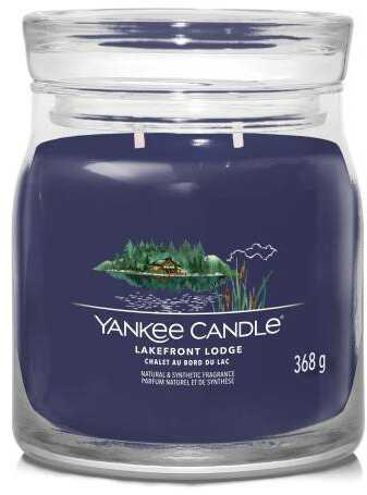 Yankee Candle Świeca zapachowa Lakefront Lodge średnia