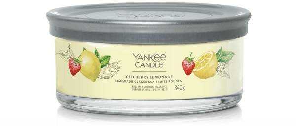 Yankee Candle Świeca zapachowa Iced Berry Lemonade tumbler elipsa