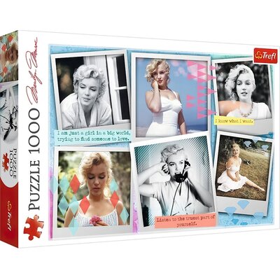 Trefl 10529 Puzzle fotografie Marilyn Monroe