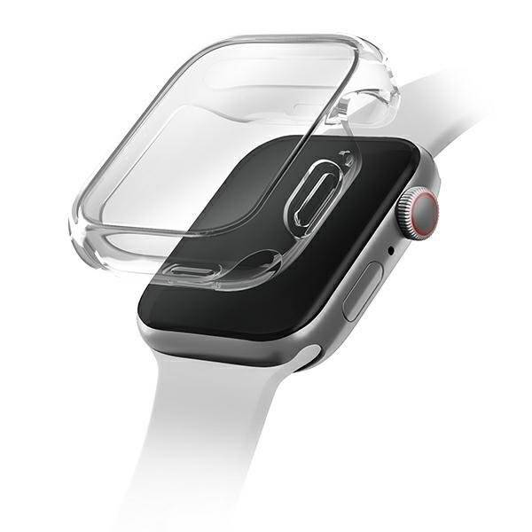 UNIQ etui Garde Apple Watch Series 7/8 41mm.  przezroczysty/clear