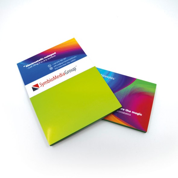 Notes elektrostatyczny Symbionotes 70x100 mm, zielony