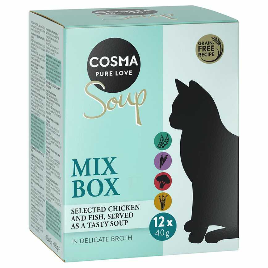 Zestaw Cosma Soup, 24 x 40 g - Zestaw mieszany II