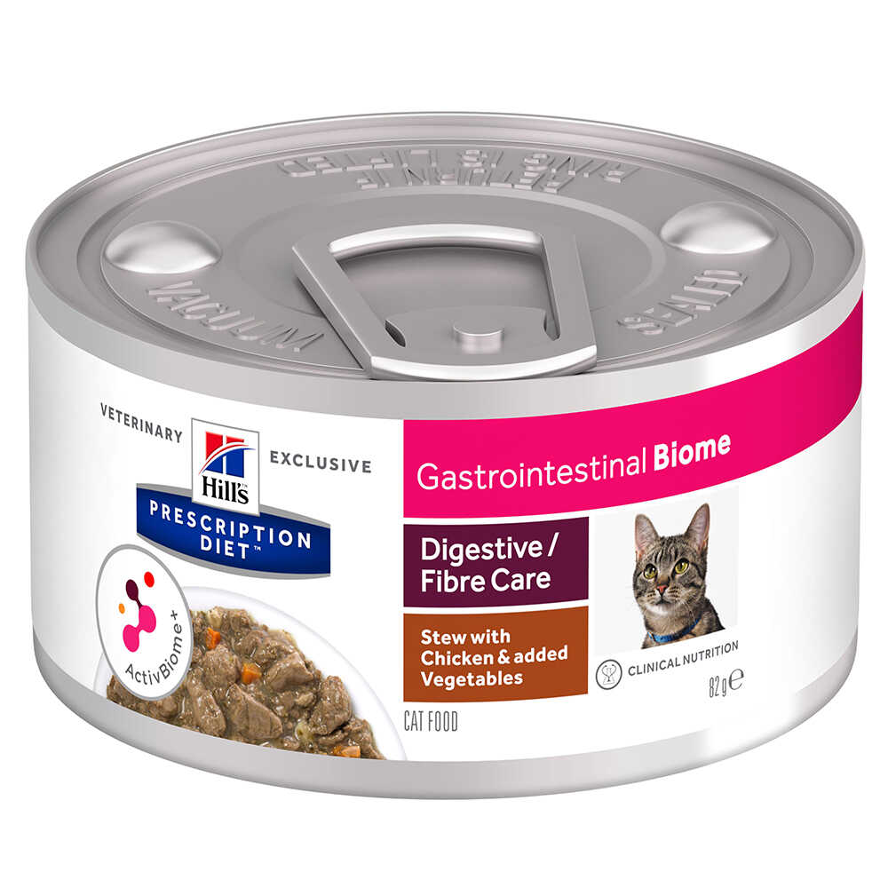 Hill s Prescription Diet Gastrointestinal Biome, kurczak z warzywami - 24 x 82 g