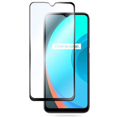 Crong 7D Nano Flexible Glass Szkło hybrydowe 9H na cały ekran OPPO realme C11 106060