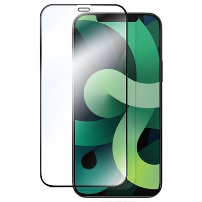 Crong 7D Nano Flexible Glass - Niepękające szkło hybrydowe 9H na cały ekran iPhone 12 Pro Max