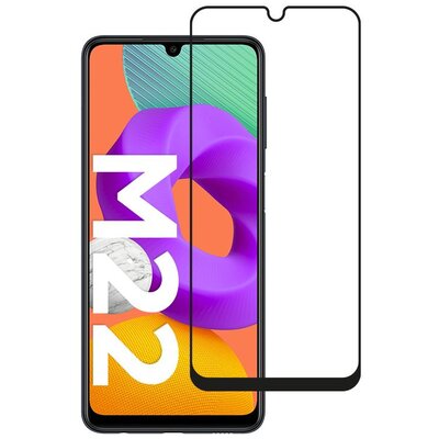 Samsung CRONG Crong 7D Nano Flexible Glass Szkło hybrydowe 9H na ekran Galaxy M22 CRG-7DNANO-SGM22
