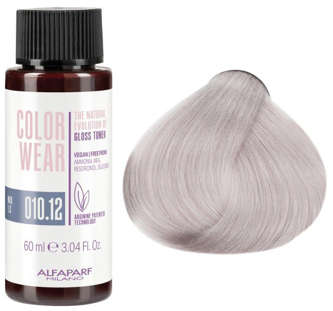 Zdjęcia - Farba do włosów Alfaparf Milano Color Wear Gloss, toner do włosów bez amoniaku, 60ml, 10.1 