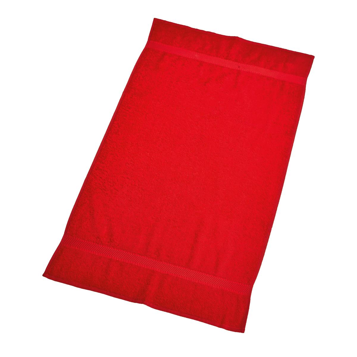 Efalock, ręcznik 50x90cm, czerwony
