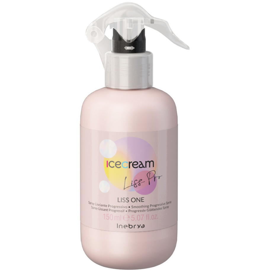 Inebrya Ice Cream Liss Perfect, spray wygładzający włosy, 150ml