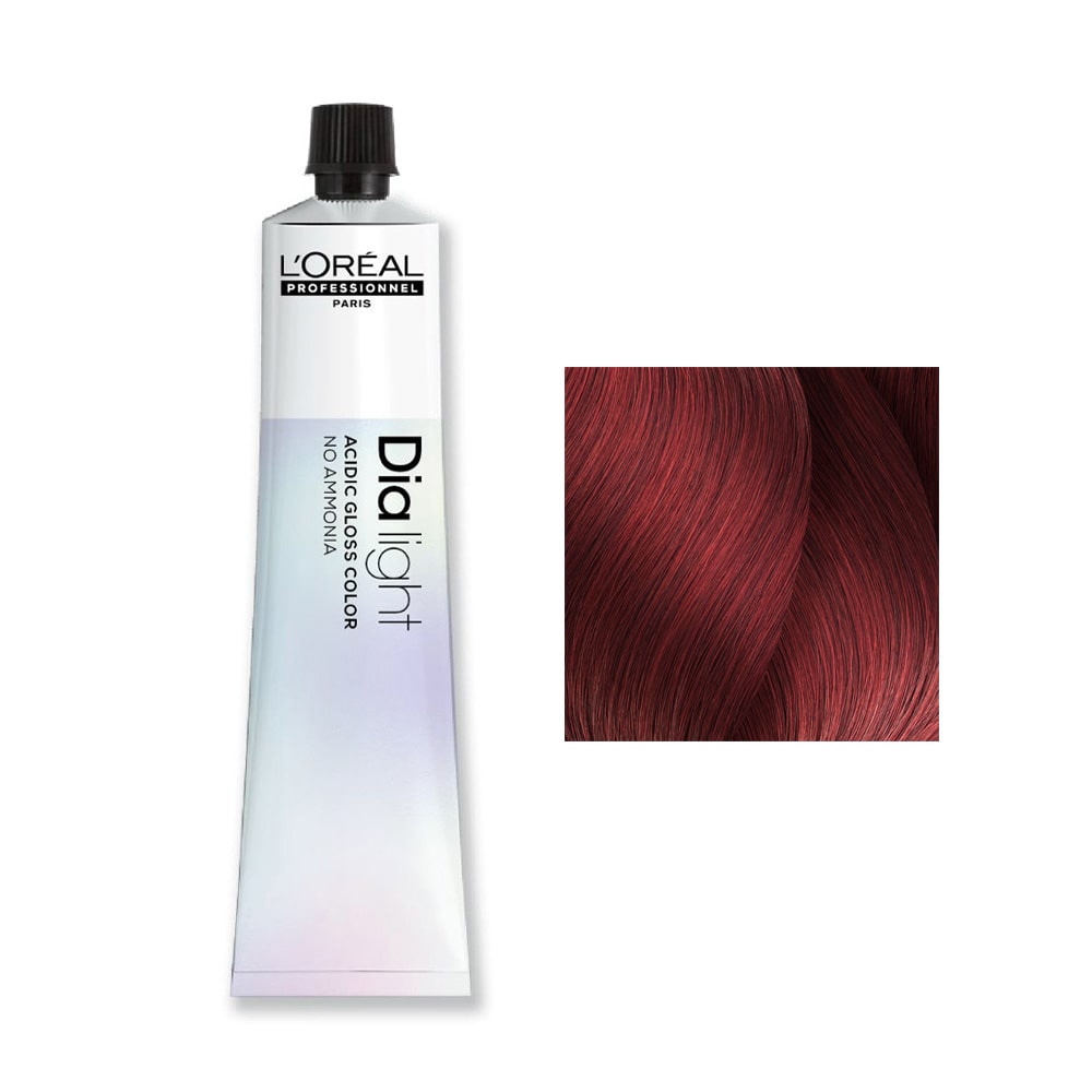 Loreal Dia Light, koloryzacja ton w ton o odczynie kwasowym, 6.66, 50ml