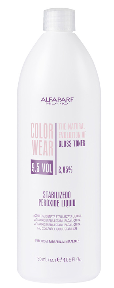 Alfaparf Color Wear Gloss, aktywator w płynie 2.85%, 120ml