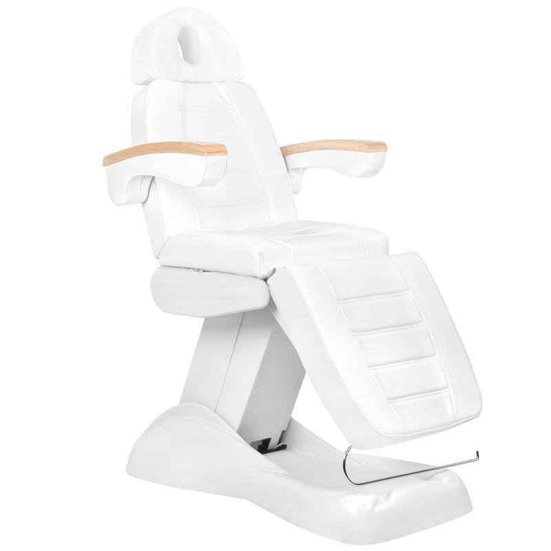Fotel kosmetyczny Activeshop Lux, biały