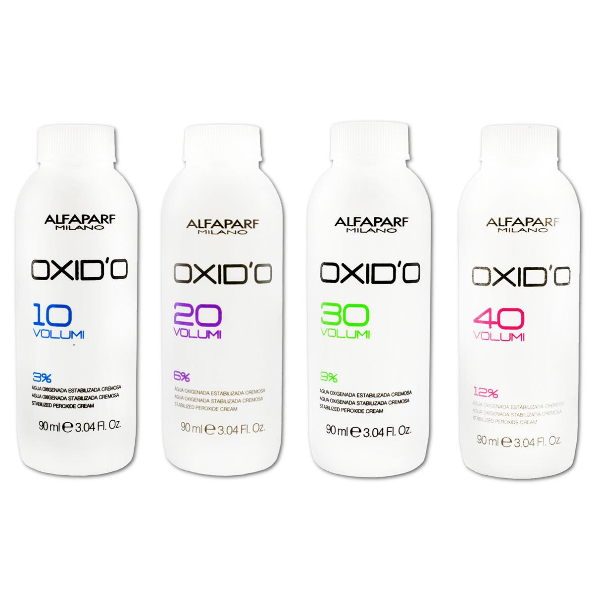 Alfaparf Oxid'O, emulsja utleniająca do farb do włosów, 90ml | Stężenie: 3%