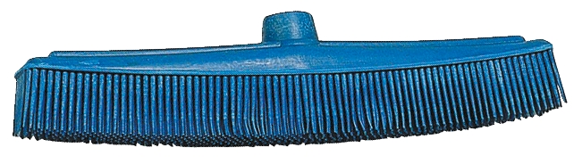 Efalock, gumowa szczotka do zamiatania, antystatyczna, kolor niebieski