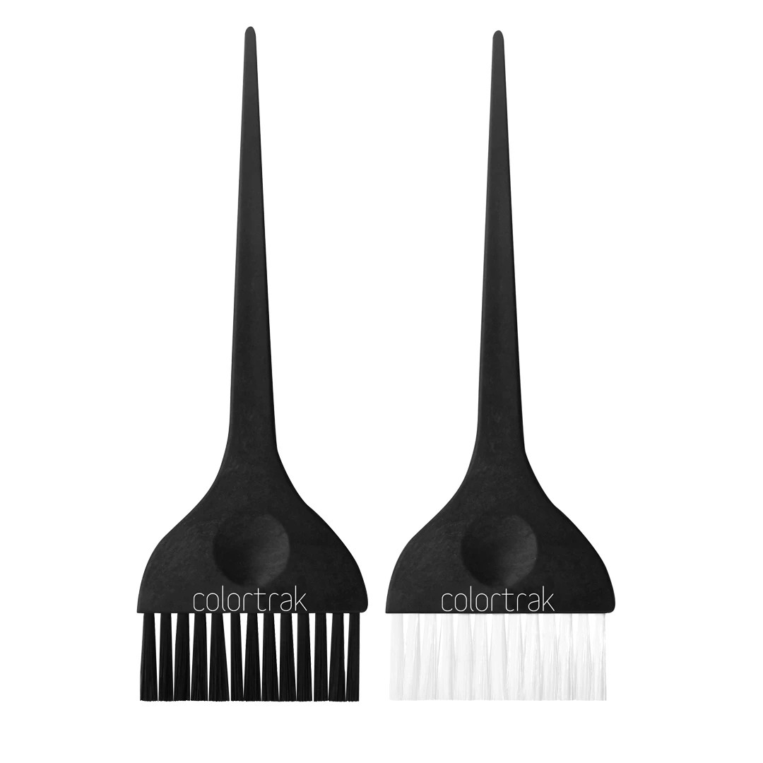 Фото - Фарба для волосся Colortrak XL, zestaw dwóch szerokich pędzelków do farbowania włosów