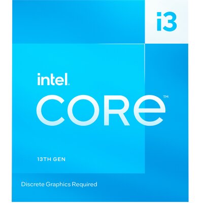 Intel Core i3-13100F BOX 3,4 GHz, LGA1700