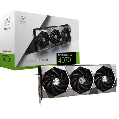 Karta graficzna MSI GeForce RTX 4070Ti Suprim X 12GB DLSS 3