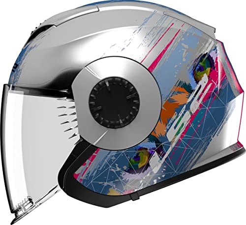 LS2, Kask motocyklowy Verso Spring Silver Blue, S