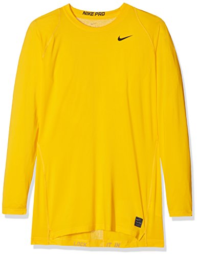 Nike Męski top M Np Comp Crw top z długim rękawem University Gold/University Gold XL