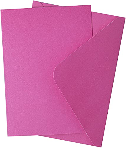 Sizzix Surfacez-opakowanie kart i kopert, A6, różowa fizz, 10 szt, 665443, jeden rozmiar