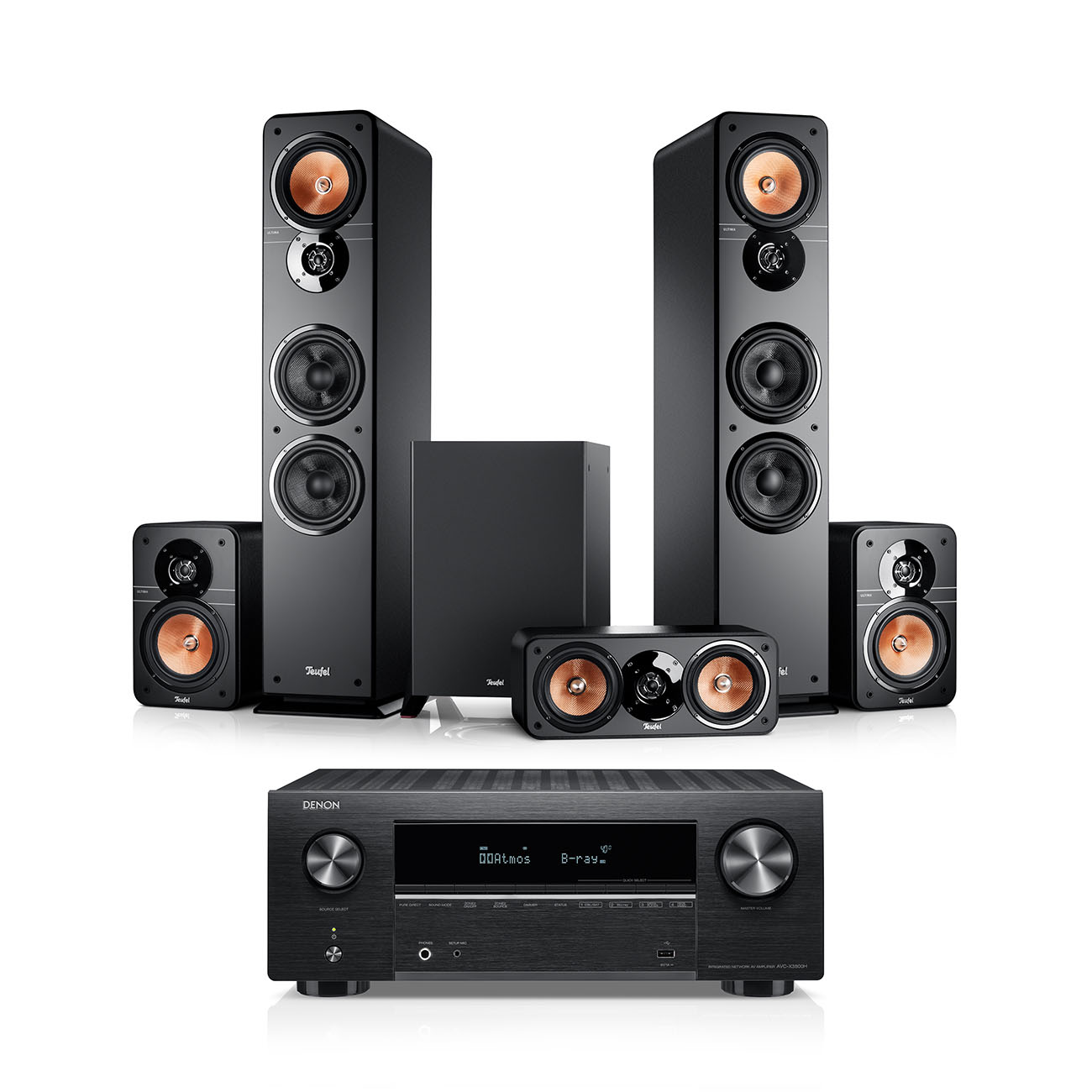 Teufel ULTIMA 40 Surround + Denon X3800H 