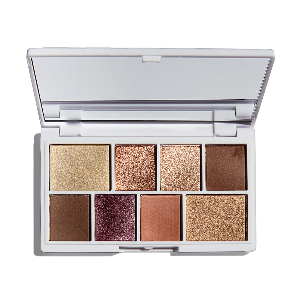 Makeup Revolution I Love Makeup Palette mini paleta 8 cieni do powiek Nudes 10,2g