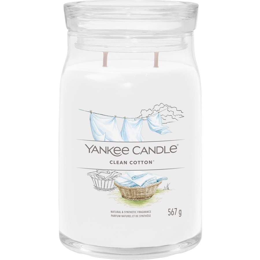 YANKEE CANDLE Świece zapachowe Clean Cotton 368.0 g