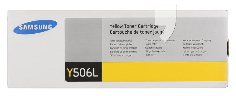 Фото - Картридж Samsung CLT-Y506L  toner żółty, zwiększona pojemność, oryginalny (SU515A)