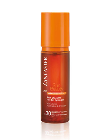 Lancaster Sun Beauty Satin Sheen Oil Fast Tan Optimizer SPF30 Jedwabisty olejek przyspieszający opalanie 150ml