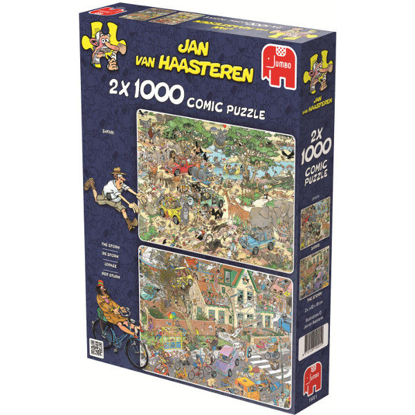 Jumbo International puzzle Safari i Burza