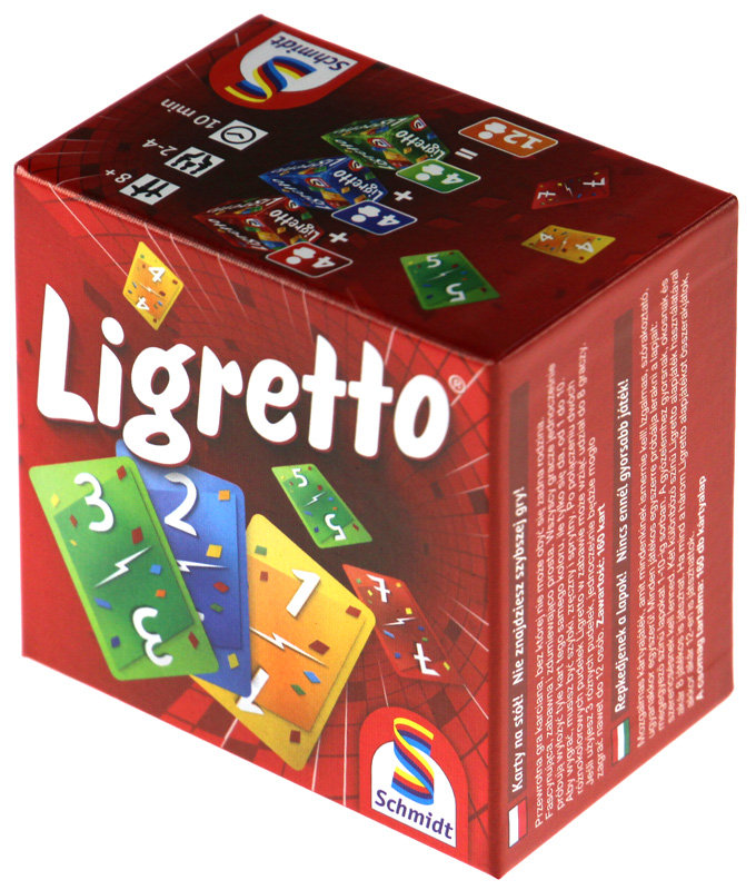 Schmidt Spiele Ligretto czerwonym pudełku