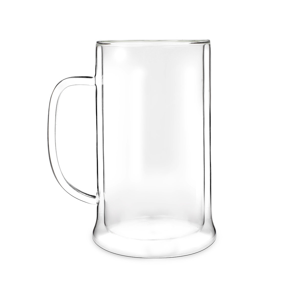 Vialli Design Kufel do zimnego i grzanego piwa z podwójną ścianką Amo 500 ml