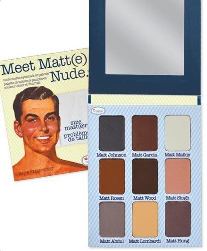 The Balm paleta matowych cieni do powiek Meet Matt(e) Nude 25,5 g