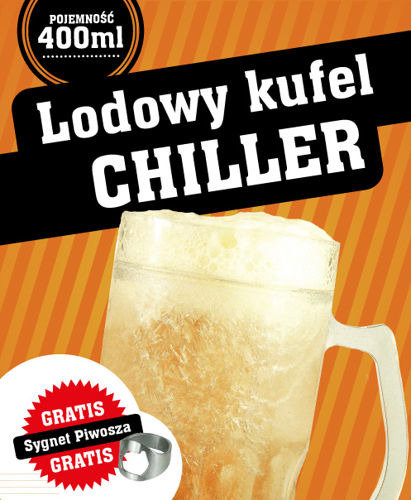 Gift World Gift World, Kufel lodowy , Chiller classic, 400 ml